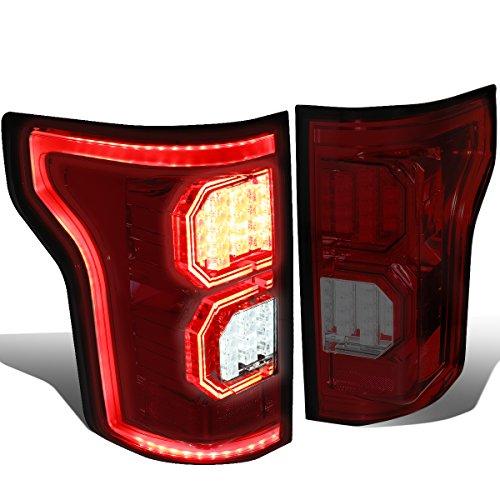 【並行輸入品】DNA Motoring TL LED 3D F150 15 SR 3D LED テールライト [15 17フォードF 150用]の画像