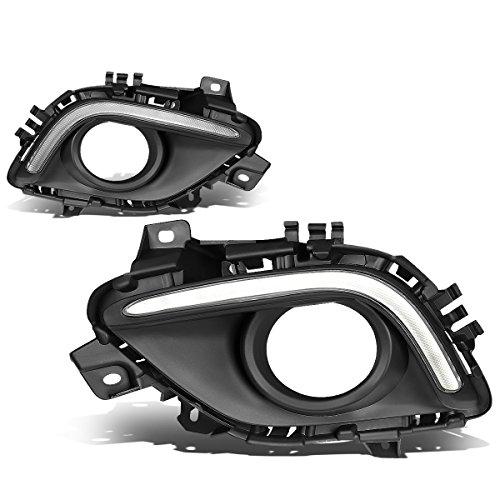 【並行輸入品】Auto Dynasty マツダ6ペアのバンパー駆動LED DRLフォグライト(クリアレンズ)第3世代GJ1に対応 Auto Dy_1