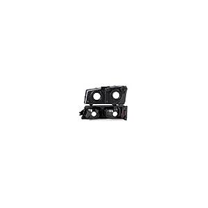 【並行輸入品】2003 2006 シボレー シルバラード 1500 2500 3500 スモークヘッドライト+バンパーランプ+ブラックスモークL_5