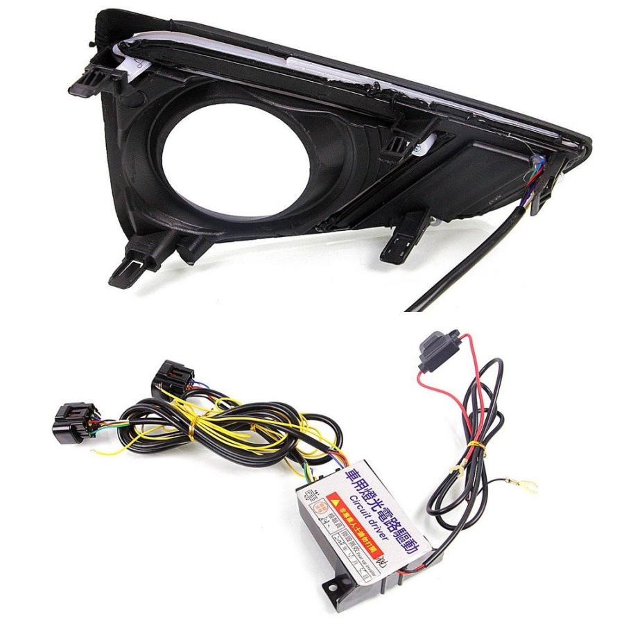 【並行輸入品】July King Compatible for Toyota トヨタレイツMark X Reiz 2013 2018 のLEDデの画像