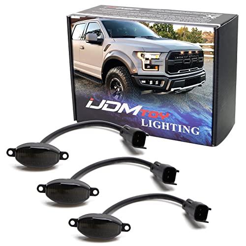 【並行輸入品】iJDMTOY LEDグリルランニングライト 3個 10 14 \u0026 17以降のフォードラプター用 SMD LEDライト36個搭載の画像