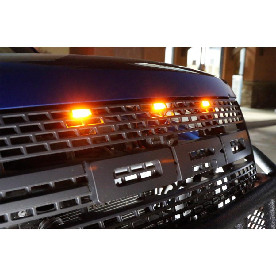 【並行輸入品】iJDMTOY LEDグリルランニングライト 3個 10 14 \u0026 17以降のフォードラプター用 SMD LEDライト36個搭載の画像
