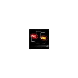 【並行輸入品】DNA Motoring FENDL FSD99 CH フルキット デュアルベッドフェンダー LEDサイドマーカーライト DNAの画像