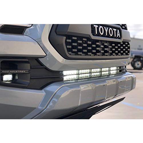 【並行輸入品】Cali レイズドLED 32インチ ローアーバンパー 隠しLEDライトバー取り付けブラケット 2016 2023年式トヨタタコマの画像