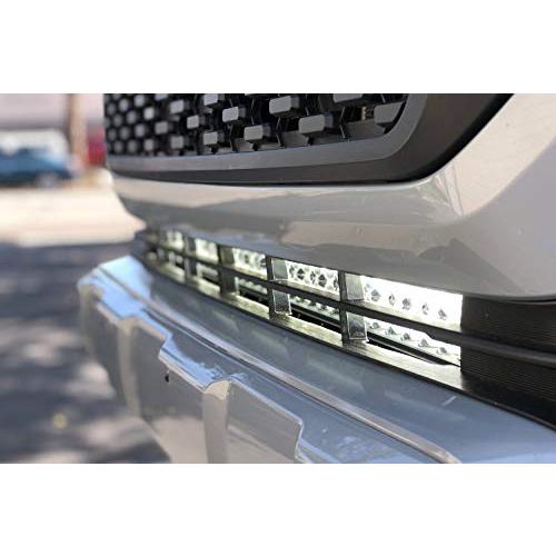 【並行輸入品】Cali レイズドLED 32インチ ローアーバンパー 隠しLEDライトバー取り付けブラケット 2016 2023年式トヨタタコマの画像