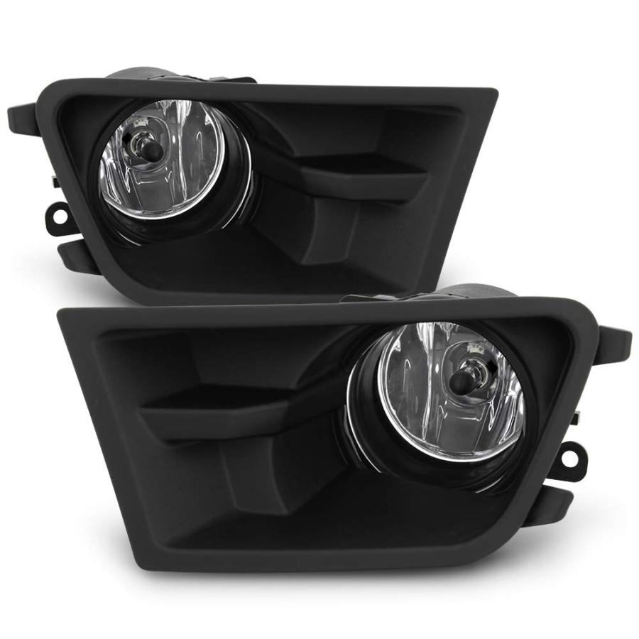 【並行輸入品】ACANII   For Glass Lens 2010 2011 2012 Ford Mustang Bumper Fog Liの画像