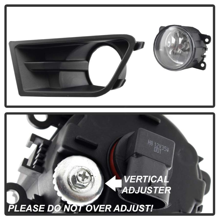 【並行輸入品】ACANII   For Glass Lens 2010 2011 2012 Ford Mustang Bumper Fog Liの画像
