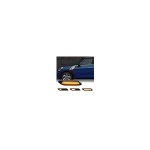 【並行輸入品】Gempro LEDフロントフェンダーサイドマーカーライト アセンブリ スモークレンズ ウィンカーランプ 交換用 2011 201の画像