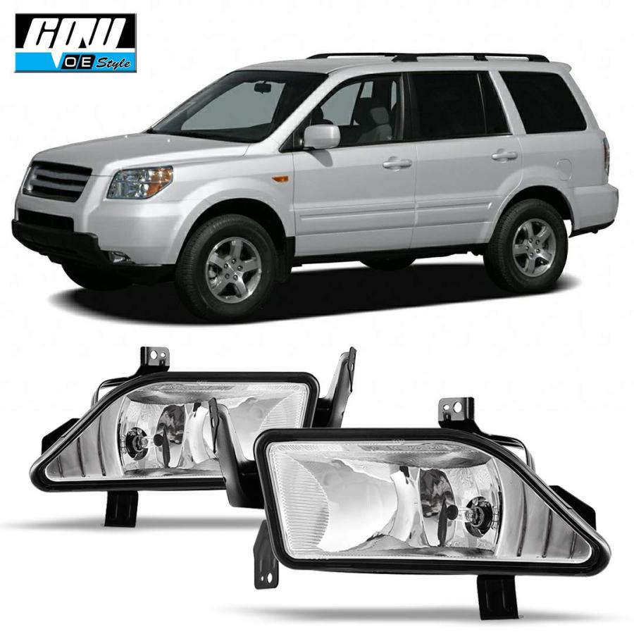【並行輸入品】CPW交換品 [2006 2007 2008 ホンダパイロット] ドライビングフォグライト CPW OEM Fog Lights_3