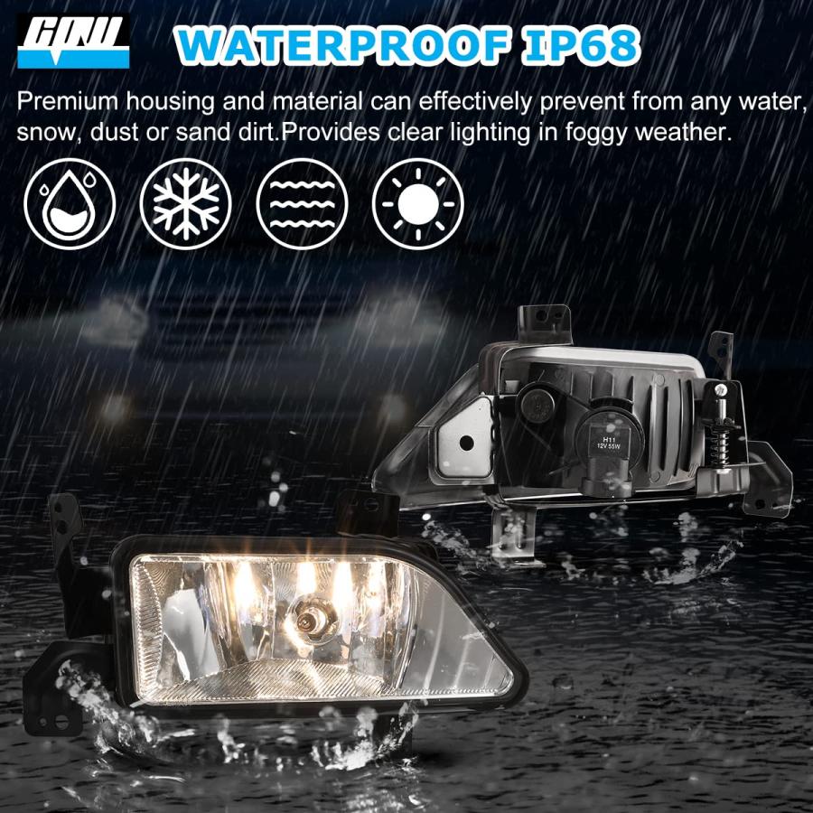 【並行輸入品】CPW交換品 [2006 2007 2008 ホンダパイロット] ドライビングフォグライト CPW OEM Fog Lights_6