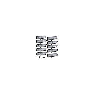 【並行輸入品】Willpower 10 Pieces 6 inch 18W LED Light Pods Spot Work Lights Fの画像