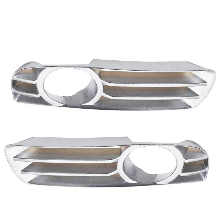 【並行輸入品】クローム フロントバンパーフォグライト 運転ランプ トリムカバー クライスラー300 2005 2010用 Chrome Fronの画像