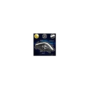 【並行輸入品】Front Bumper Fog Lights+Chrome Bezel+Switch Compatible with 14 1の画像