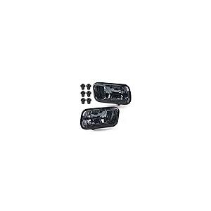 【並行輸入品】ダッジ・ラム 1500 2009 2012/2500 3500 2010 2016 バンパーフォグライト H10電球スモークレンズの画像