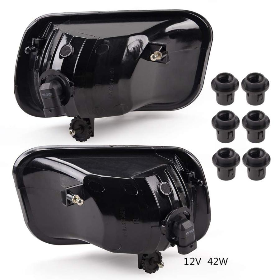 【並行輸入品】ダッジ・ラム 1500 2009 2012/2500 3500 2010 2016 バンパーフォグライト H10電球スモークレンズの画像