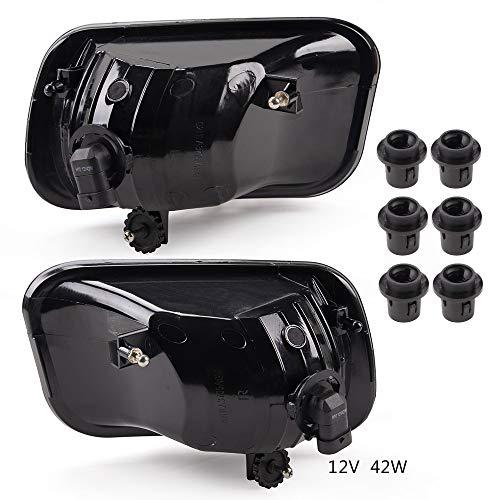 【並行輸入品】ダッジ・ラム 1500 2009 2012/2500 3500 2010 2016 バンパーフォグライト H10電球スモークレンズの画像