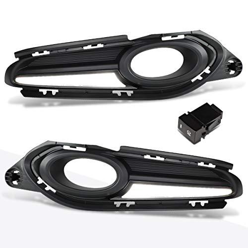 【並行輸入品】フロントバンパー LED DRL フォグライト ベゼルカバー スイッチ付き ホンダ HR V 16 18対応 Front Bump_4