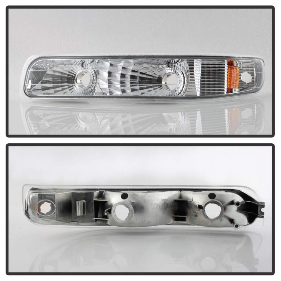 【並行輸入品】ACANII   2000 2006シボレーサバーバンタホ99 02 シルバラードクロムハウジング駐車場ターンシンガルランプバンパの画像