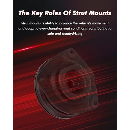 【並行輸入品】cciyu Front Right Side Strut Mount and Bearing Replace for Nissaの画像