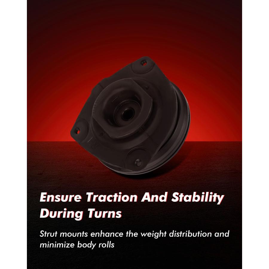 【並行輸入品】cciyu Front Right Side Strut Mount and Bearing Replace for Nissaの画像