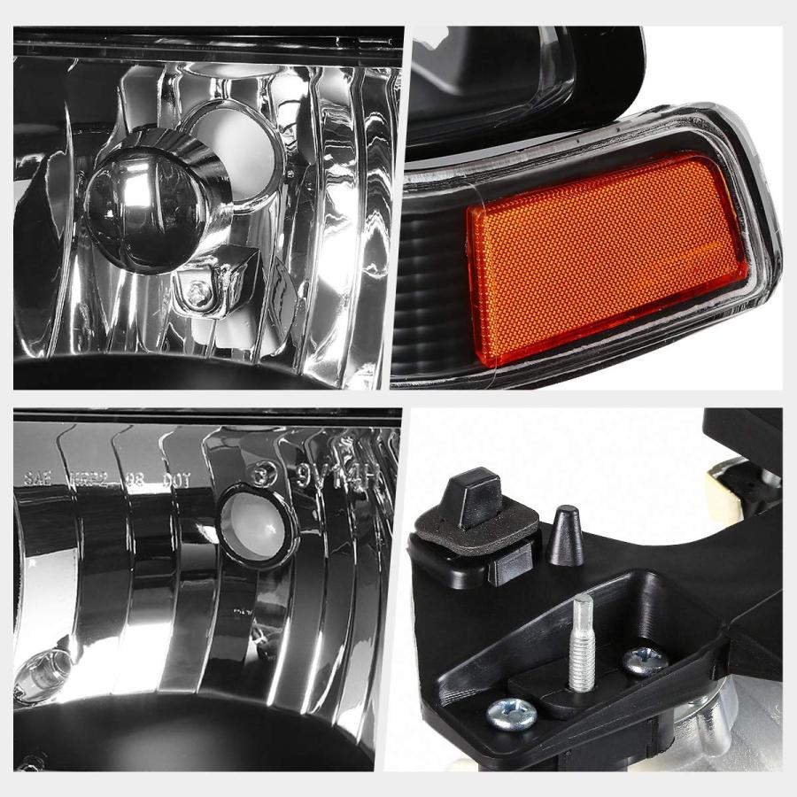 【並行輸入品】PM PERFORMOTOR [4Pcs Set] Bumper Lamps+Headlights Assembly Compaの画像