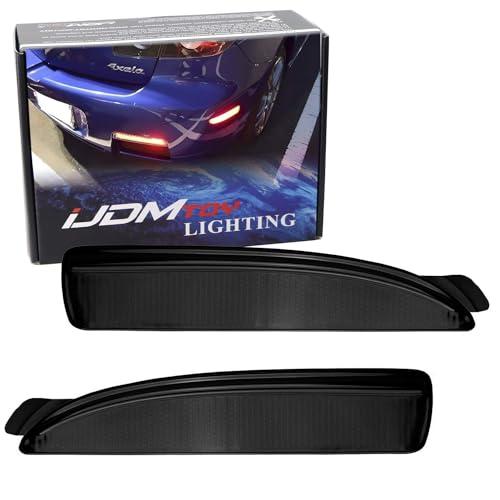 【並行輸入品】iJDMTOY スモークレンズ 90 SMD フルLEDサイドマーカーライトアセンブリ 2004 2008 マツダ3セダン対応 Oの画像
