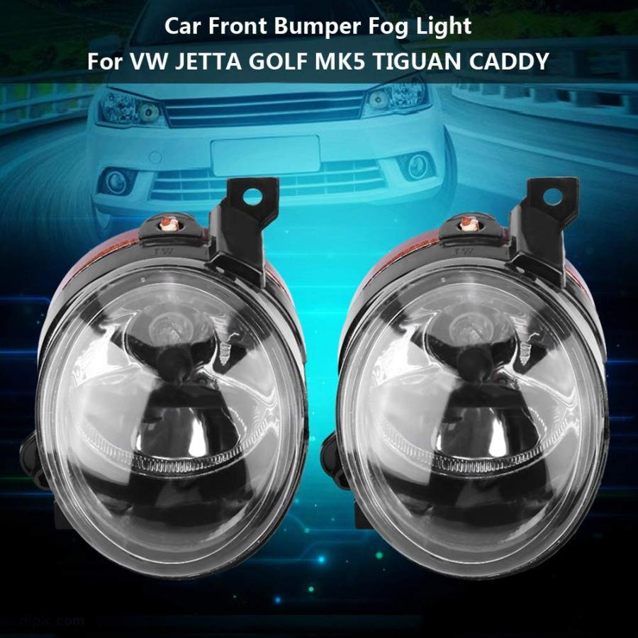 【並行輸入品】Pair of Fog Light,Car Left an Right Front Bumper Foglight Fog Liの画像