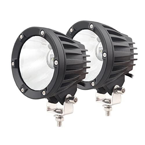 【並行輸入品】Chelhead 2 Pack 50W Led Cannon Driving Light 6500K White LED Spoの画像