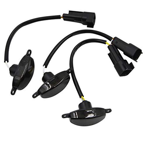 【並行輸入品】スモークレンズ アンバー LED ラプターライト 2010 2014 フォード F150 SVT ラプターピックアップ用 2017の画像