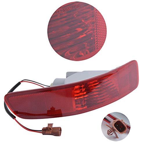 【並行輸入品】MITSUBISHI OUTLANDER MK2 2006 2012 リアテールフォグライトランプ リフレクター 左右 リアバンパの画像