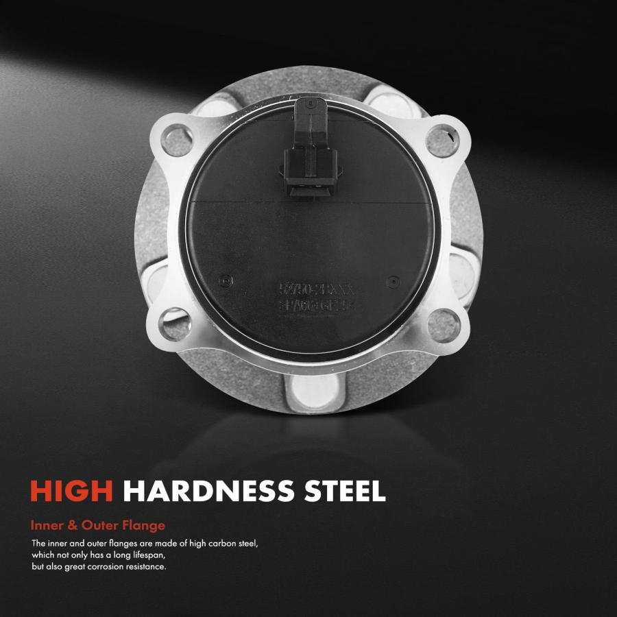 【並行輸入品】A Premium 2 x Rear Wheel Bearing and Hub Assembly with ABS & 5 L_6