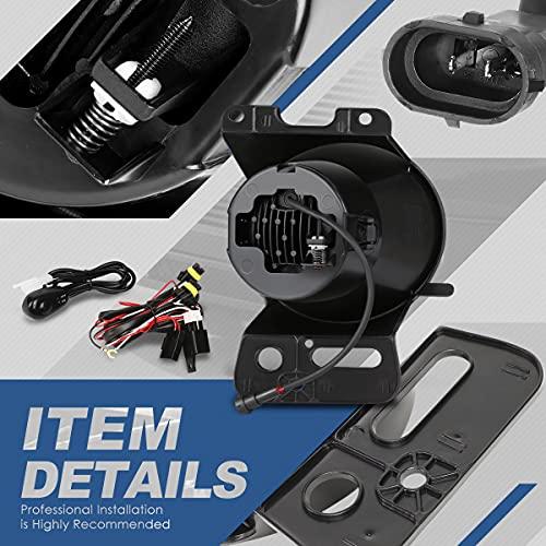 【並行輸入品】Auto Dynasty Front Bumper Full LED Driving Fog Light Lamps Highの画像