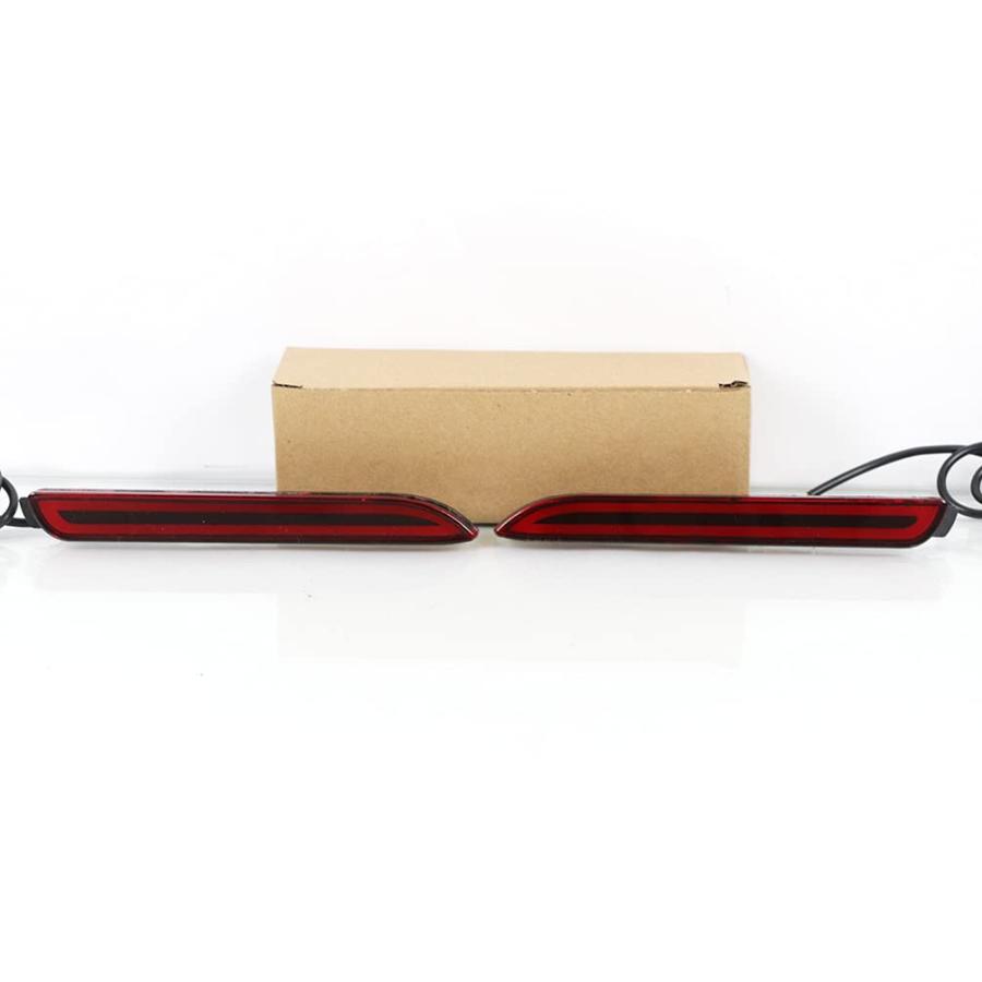 【並行輸入品】 ECAHAYAKU LED Rear Bumper Reflector Tail Lights For Toyota Camry_2