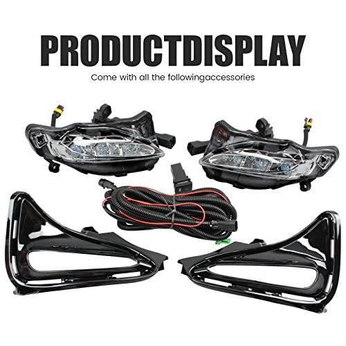 【並行輸入品】DLAA フォグランプ LED トヨタ カローラ 2017 2018 2019 フロントフォグランプキット カースタイリングスポッの画像