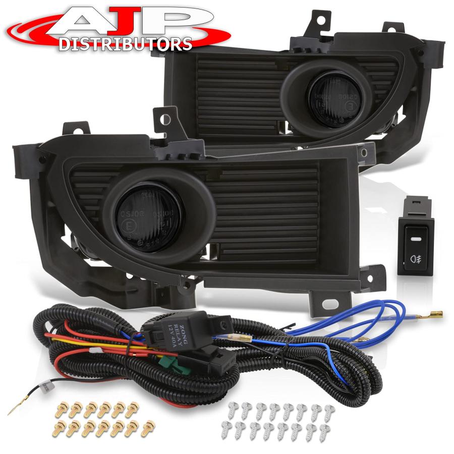 【並行輸入品】AJP Distributors Smoked Lens Front Bumper Driving Fog Lights Lamの画像