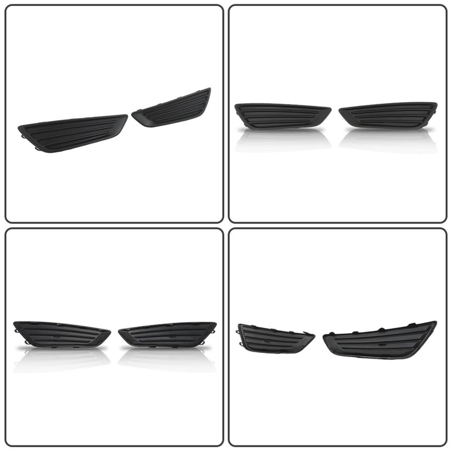 【並行輸入品】RainMan S フォグライトカバー 交換用 2015 2018 フォード フォーカス 左右用 RainMan S 2 Pack