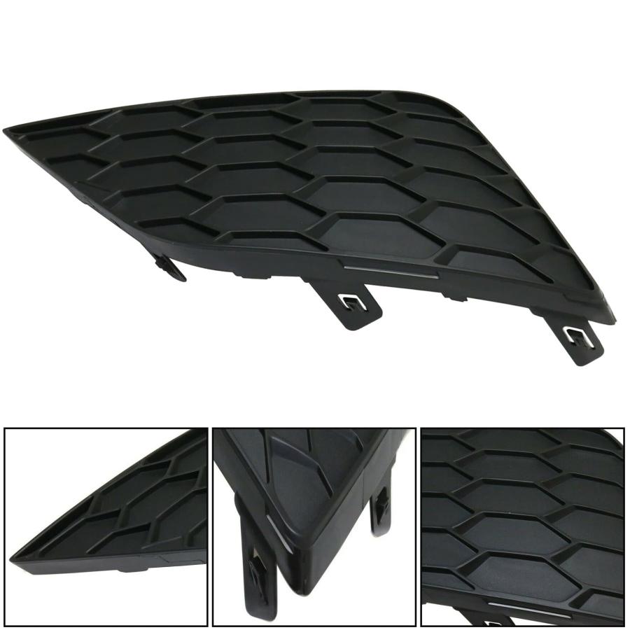 【並行輸入品】waltyotur フロントドライバー左側バンパーフォグライトランプカバー フォグライトランプ トリムグリル 交換用 Sentraの画像