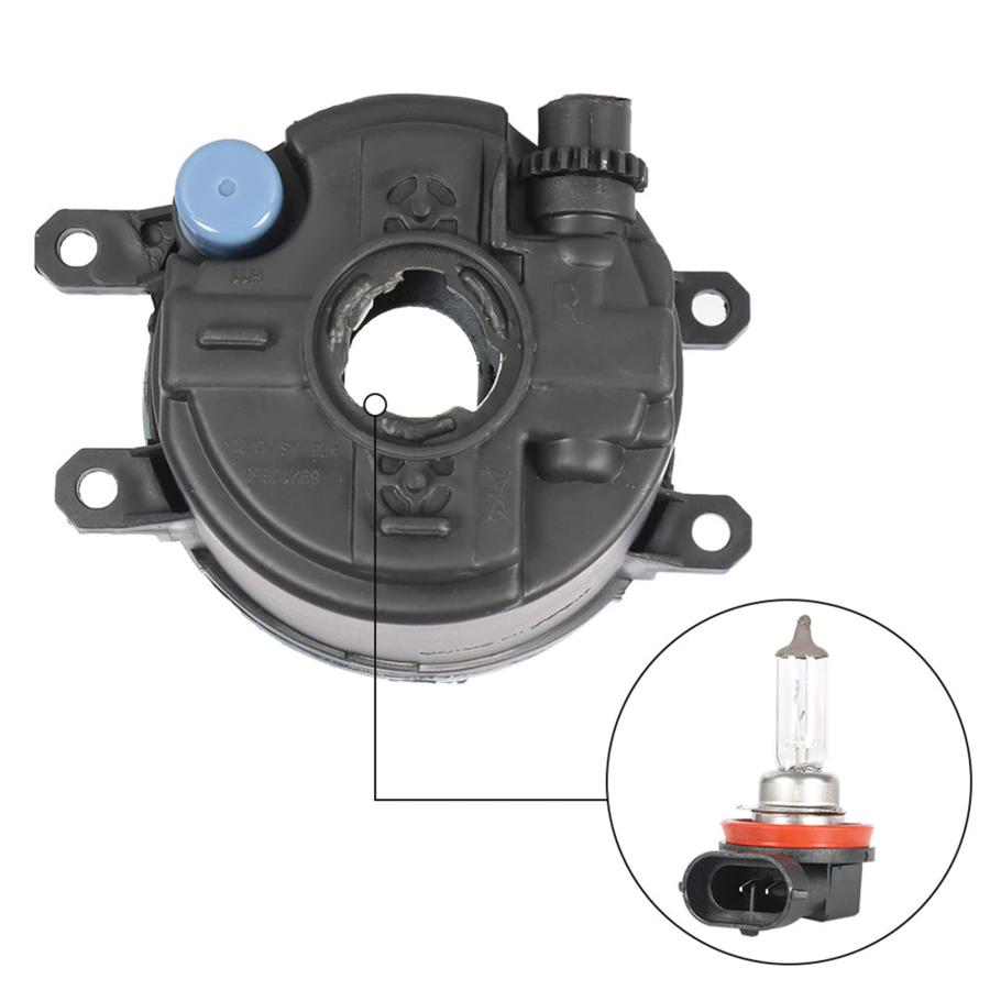 【並行輸入品】waltyotur A Pair Driver+Passenger Side Clear Len Fog Lights Bump_9
