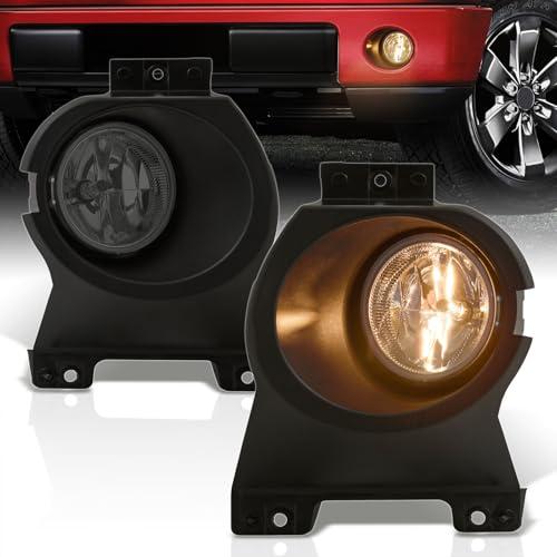 【並行輸入品】AJP Distributors Smoked Lens Front Bumper Fog Lights Driving Lam_1