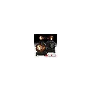 【並行輸入品】AJP Distributors Smoked Lens Front Bumper Fog Lights Driving Lam_5