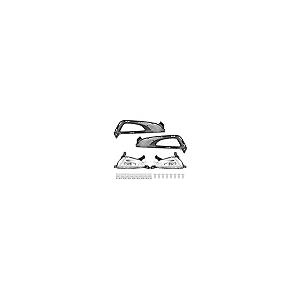 【並行輸入品】munirater 2 Pack Bumper Fog Lights Driving Lamps w/Trim & Cover_2