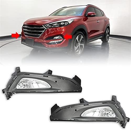 【並行輸入品】munirater 2 Pack Bumper Fog Lights Driving Lamps w/Trim & Cover_4