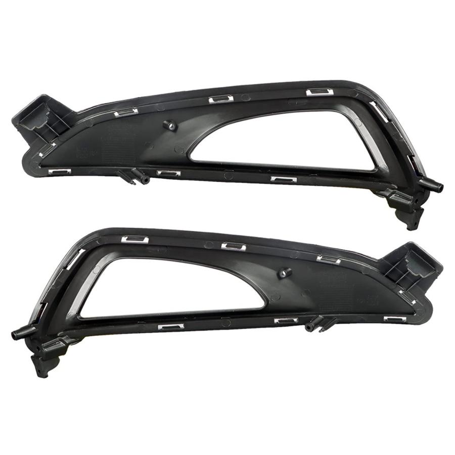 【並行輸入品】munirater 2 Pack Bumper Fog Lights Driving Lamps w/Trim & Cover_9