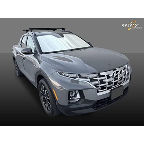【並行輸入品】 GalaxyAutoShield カスタムフィット フロントガラスサンシェード 2022 ヒュンダイ サンタクルーズ SE、SEL_7