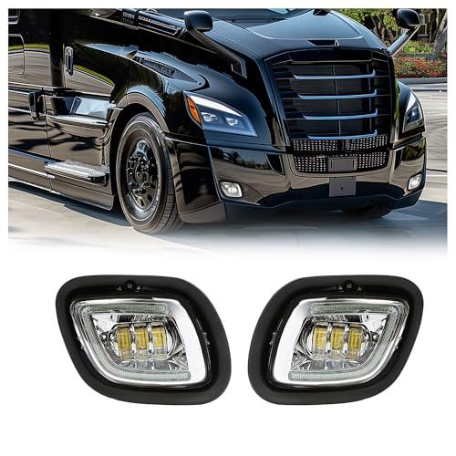 【並行輸入品】HECASA LEDバンパーフォグライトセット 2008 2017 Freightliner Cascadia 交換用 A06 5の画像