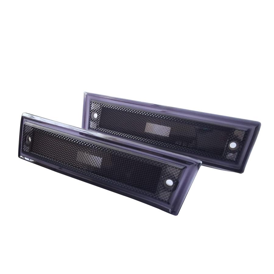 【並行輸入品】KYYET Smoked Front Fender Side Marker Turn Signal Lights Driver_9