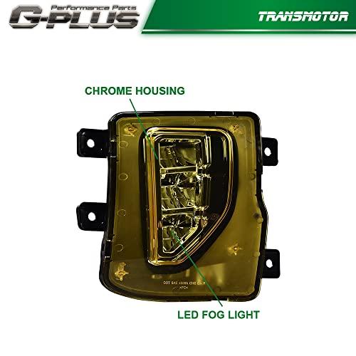 【並行輸入品】G PLUS LEDフォグライト 2016 2018 Chevy Silverado 1500対応 バンパーランプ 運転用フォグラの画像