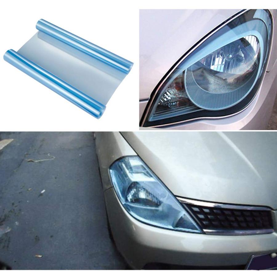 【並行輸入品】LZLRUN Extra Wide Headlight Taillight Vinyl Tint Wrap 16 Inch xの画像