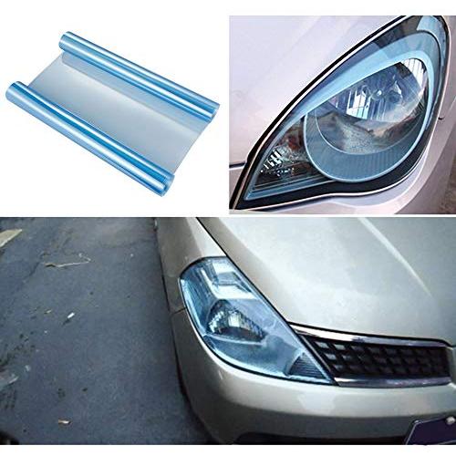【並行輸入品】LZLRUN Extra Wide Headlight Taillight Vinyl Tint Wrap 16 Inch xの画像