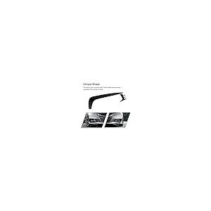 【並行輸入品】JOYOTO AKASAKA Front Fog Light Eyebrow Lamp Cover Front Bumper Tの画像